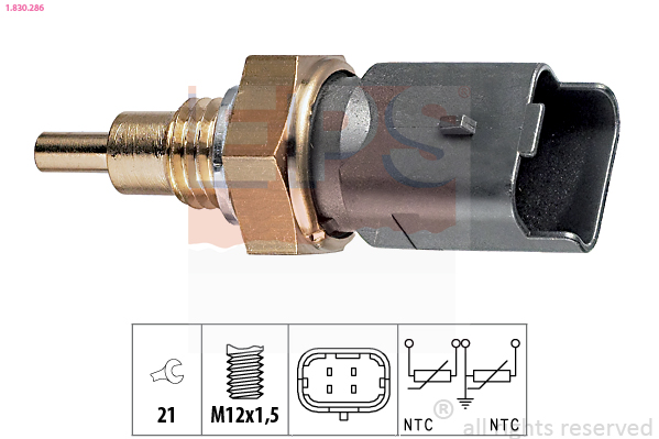 Sensor, coolant temperature  Art. 1830286