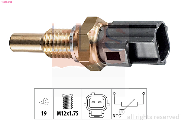 Sensor, coolant temperature (Center, Inner, Cylinder head)  Art. 1830294