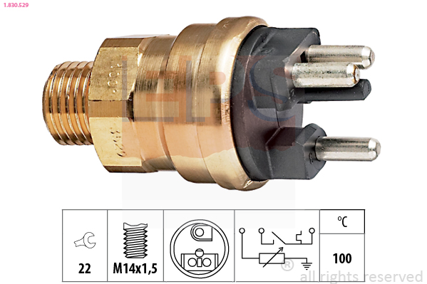 Sensor, coolant temperature  Art. 1830529