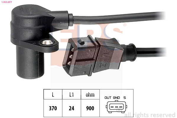 Sensor, crankshaft pulse  Art. 1953077