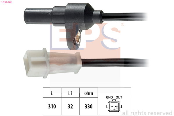 Sensor, crankshaft pulse (330)  Art. 1953142