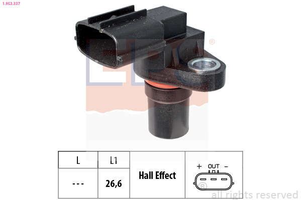 Sensor, crankshaft pulse  Art. 1953337