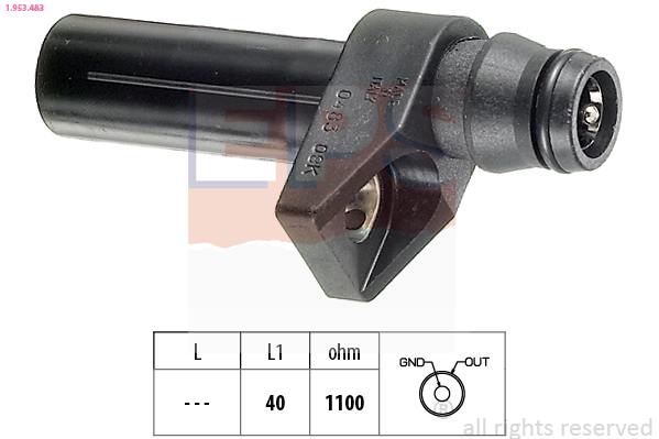 Sensor, crankshaft pulse (Surface mounting)  Art. 1953483