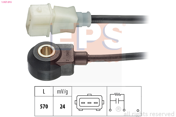 Knock Sensor (Back, right, Back, left)  Art. 1957015