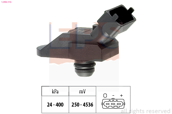 Sensor, intake manifold pressure (Direct injection)  Art. 1993115