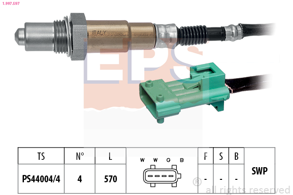 Lambda Sensor (Front and back)  Art. 1997597