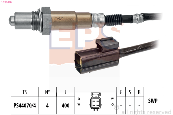 Lambda Sensor (Front axle)  Art. 1998098