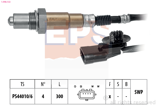 Lambda Sensor (Front axle)  Art. 1998132