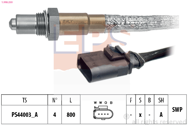 Lambda Sensor (Front axle)  Art. 1998250