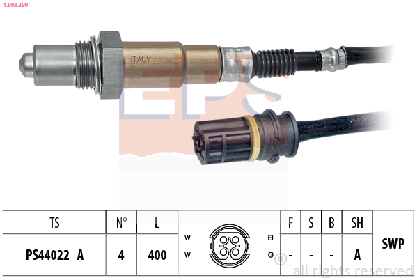 Lambda Sensor (Double cloth)  Art. 1998290