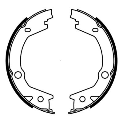 Brake Shoe Set, parking brake  Art. C00527ABE