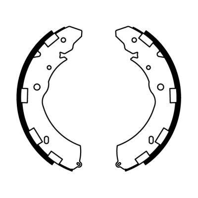 Brake Shoe Set (Rear axle)  Art. C05060ABE