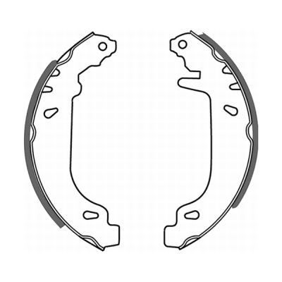 Brake Shoe Set (Rear axle)  Art. C0R004ABE