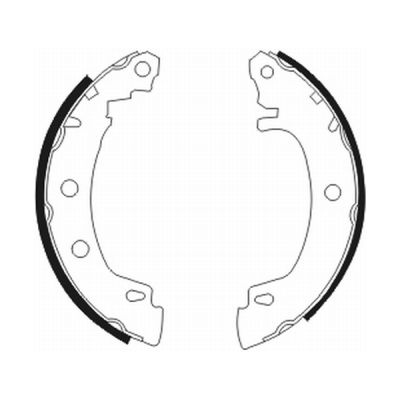 Brake Shoe Set (Rear axle)  Art. C0R012ABE