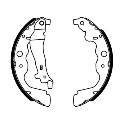 Brake Shoe Set (Rear axle)  Art. C0R031ABE