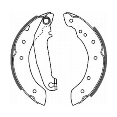 Brake Shoe Set (Rear axle)  Art. C0V002ABE