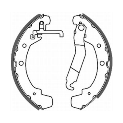 Brake Shoe Set (Rear axle)  Art. C0W005ABE