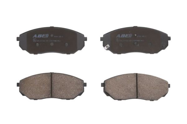 Brake Pad Set, disc brake (Front axle)  Art. C10317ABE