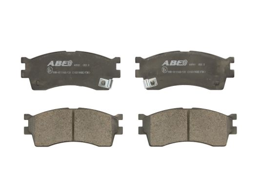 Brake Pad Set, disc brake (Front axle)  Art. C10319ABE