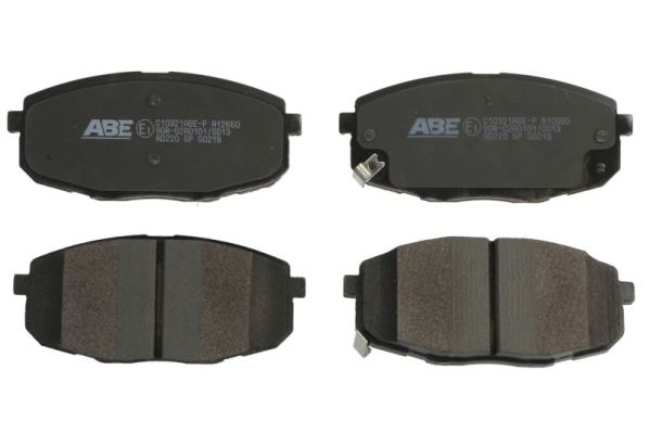 Brake Pad Set, disc brake (Front axle)  Art. C10321ABEP