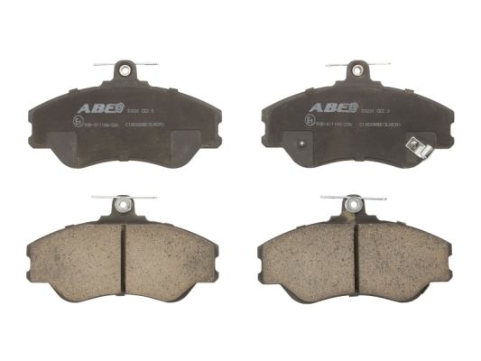 Brake Pad Set, disc brake (Front axle)  Art. C10500ABE