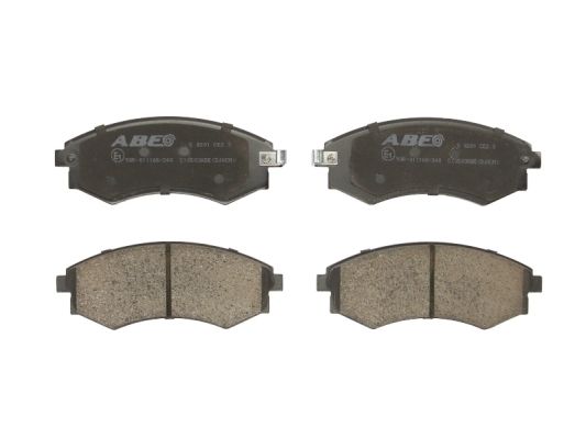 Brake Pad Set, disc brake (Front axle)  Art. C10503ABE