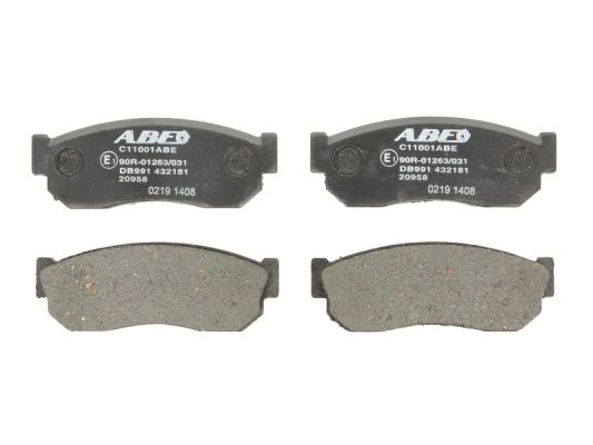 Brake Pad Set, disc brake (Front axle)  Art. C11001ABE