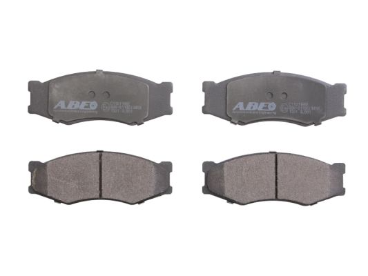 Brake Pad Set, disc brake (Front axle)  Art. C11011ABE