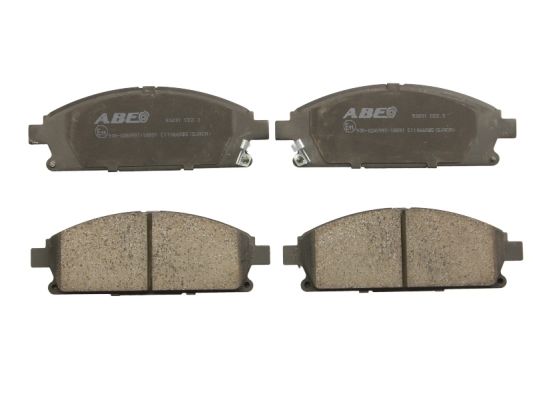 Brake Pad Set, disc brake (Front axle)  Art. C11066ABE