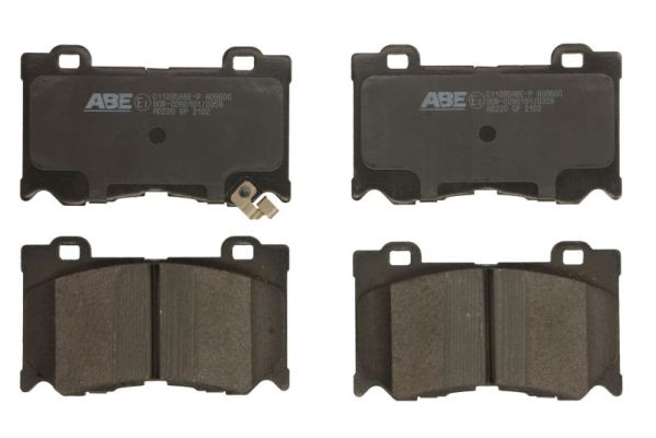 Brake Pad Set, disc brake (Front axle)  Art. C11095ABEP