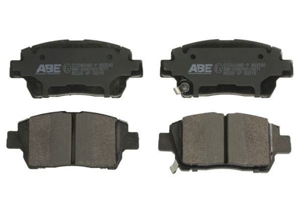 Brake Pad Set, disc brake (Front axle)  Art. C12086ABEP