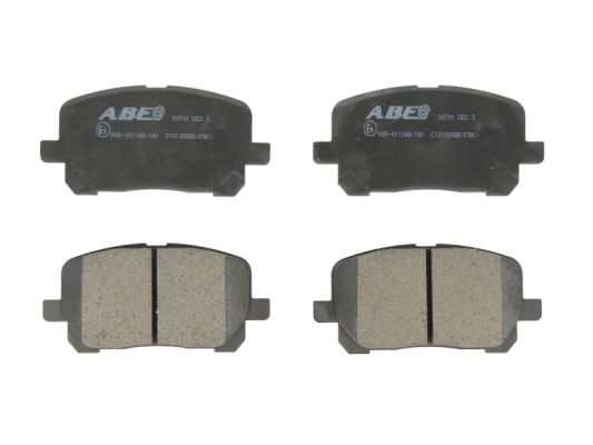 Brake Pad Set, disc brake (Front axle)  Art. C12102ABE