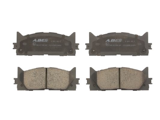 Brake Pad Set, disc brake (Front axle)  Art. C12120ABE