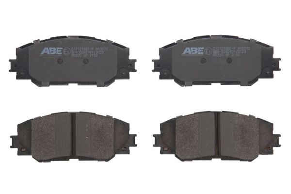 Brake Pad Set, disc brake (Front axle)  Art. C12121ABEP