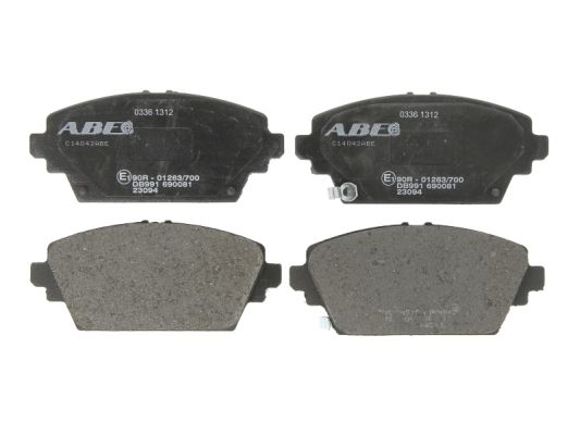 Brake Pad Set, disc brake (Front axle)  Art. C14042ABE