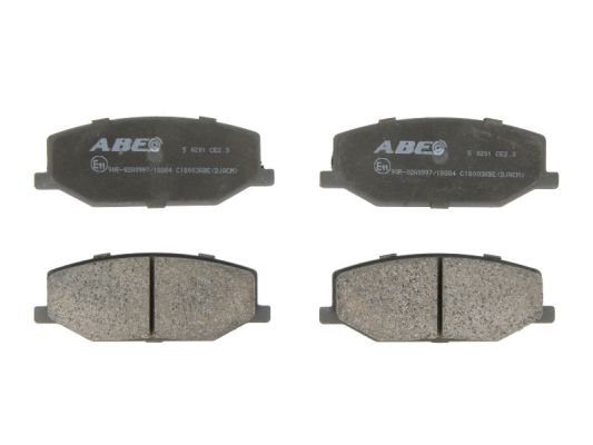 Brake Pad Set, disc brake (Front axle)  Art. C18003ABE