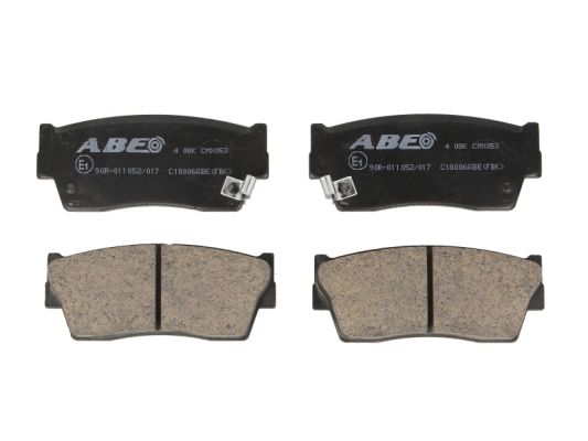 Brake Pad Set, disc brake (Front axle)  Art. C18006ABE