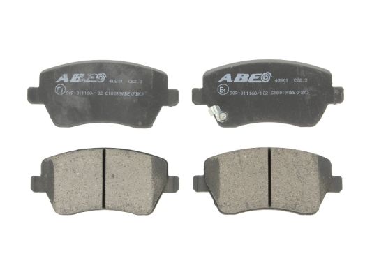 Brake Pad Set, disc brake (Front axle)  Art. C18019ABE