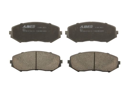 Brake Pad Set, disc brake (Front axle)  Art. C18021ABE