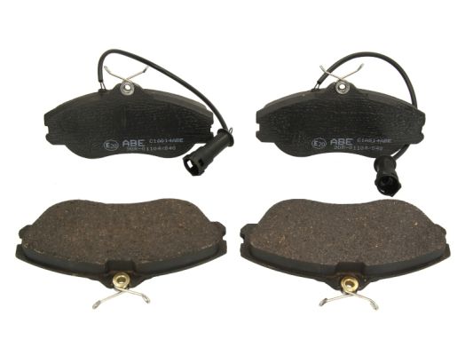 Brake pad, Front disc brake (Rear axle)  Art. C1A014ABE