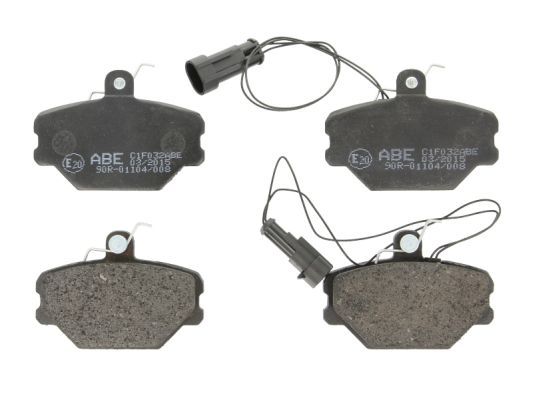 Brake Pad Set, disc brake (Front axle)  Art. C1F032ABE