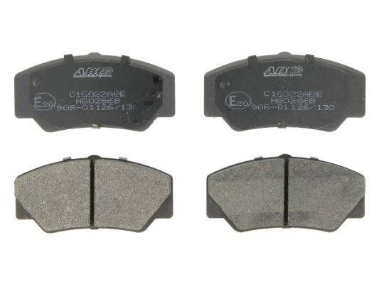 Brake Pad Set, disc brake (Front axle)  Art. C1G022ABE