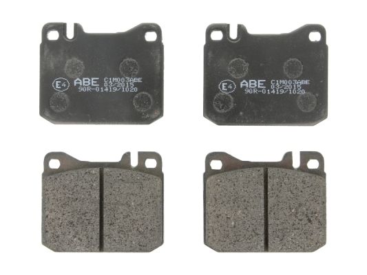 Brake Pad Set, disc brake (Front axle)  Art. C1M003ABE