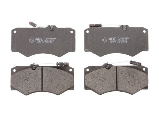 Brake Pad Set, disc brake (Front axle)  Art. C1M006ABE