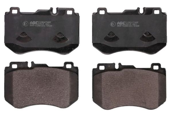 Brake Pad Set, disc brake (Front axle)  Art. C1M067ABE