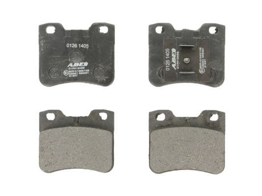 Brake Pad Set, disc brake (Front axle)  Art. C1P012ABE