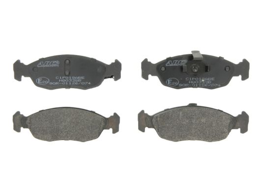 Brake Pad Set, disc brake (Front axle)  Art. C1P018ABE