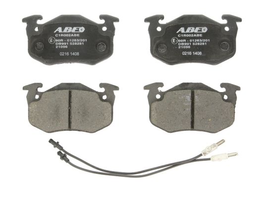 Brake Pad Set, disc brake (Front axle)  Art. C1R002ABE