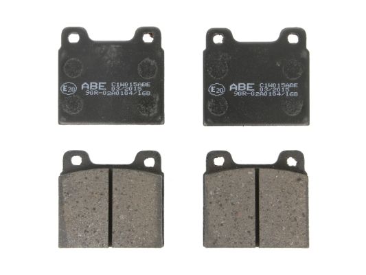 Brake Pad Set, disc brake (Front axle)  Art. C1W015ABE