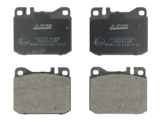 Brake Pad Set, disc brake (Front axle)  Art. C1W016ABE